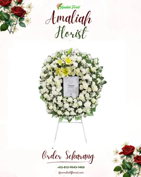 Krans Bunga Duka Pananggungan